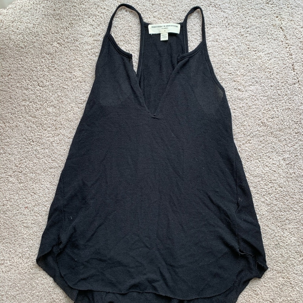 Project Social T Black Tank
